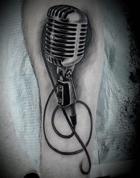 tatuaje musica para hombre 70