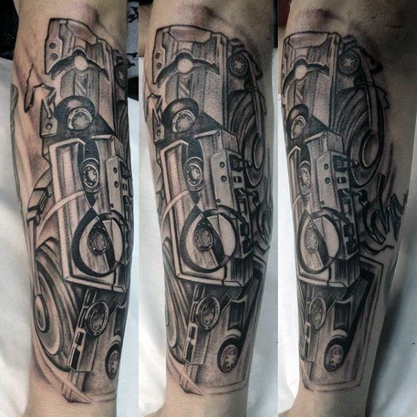 tatuaje musica para hombre 79