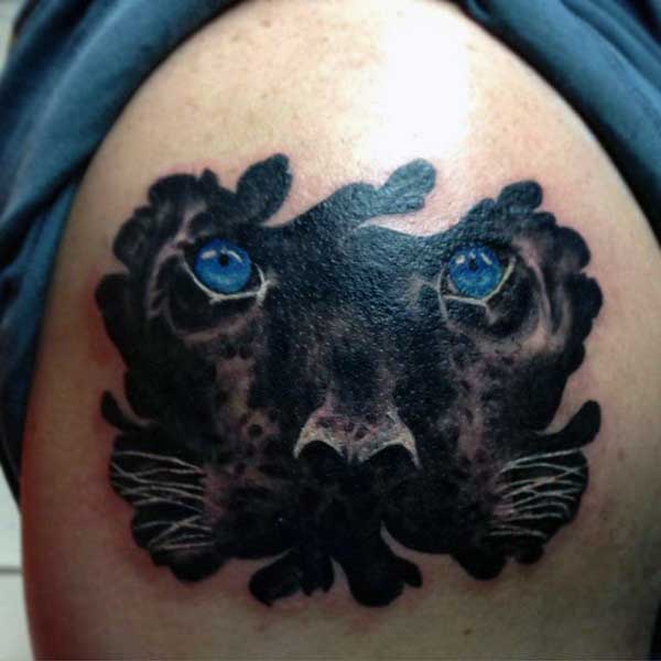 tatuaje pantera para hombre 01
