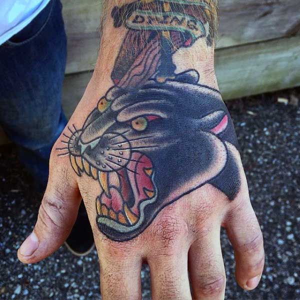 tatuaje pantera para hombre 06