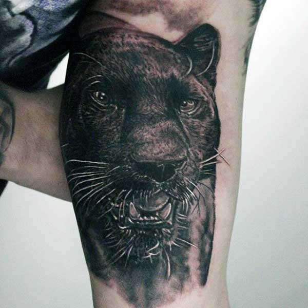tatuaje pantera para hombre 07