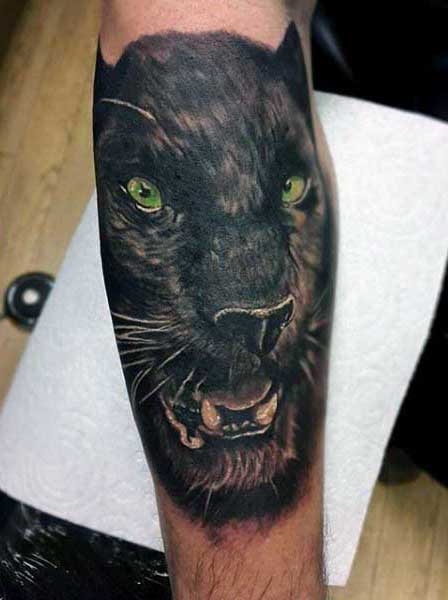 tatuaje pantera para hombre 12