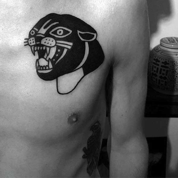 tatuaje pantera para hombre 21