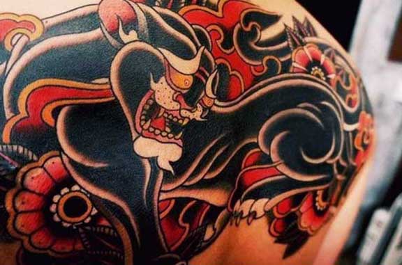 tatuaje pantera para hombre 24