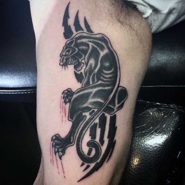 tatuaje pantera para hombre 26