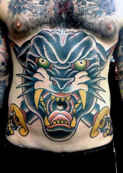 tatuaje pantera para hombre 32