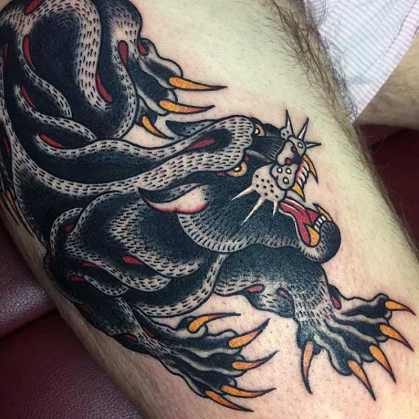 tatuaje pantera para hombre 41