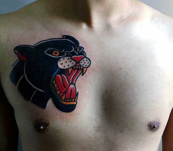 tatuaje pantera para hombre 42