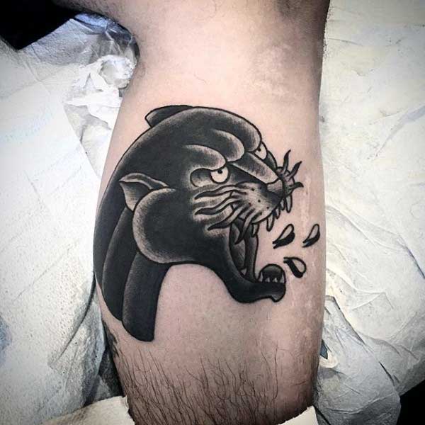 tatuaje pantera para hombre 46