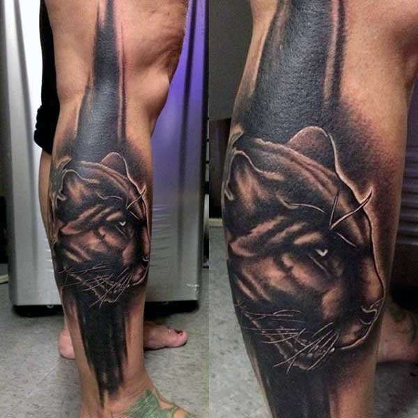 tatuaje pantera para hombre 53