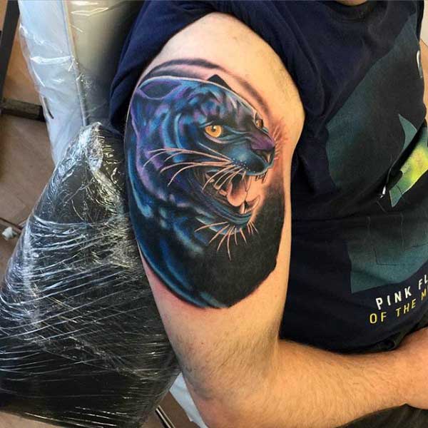 tatuaje pantera para hombre 57