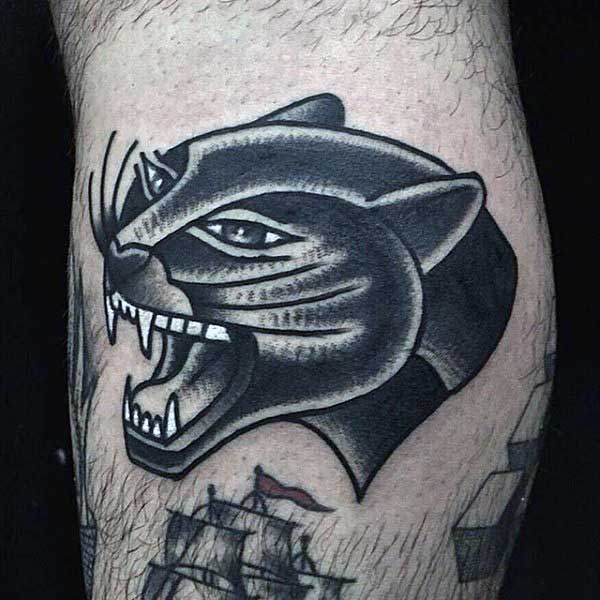 tatuaje pantera para hombre 61