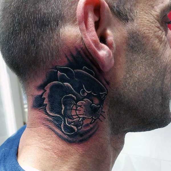 tatuaje pantera para hombre 64