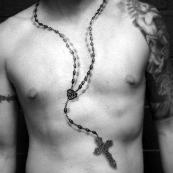 tatuaje rosario para hombre 62