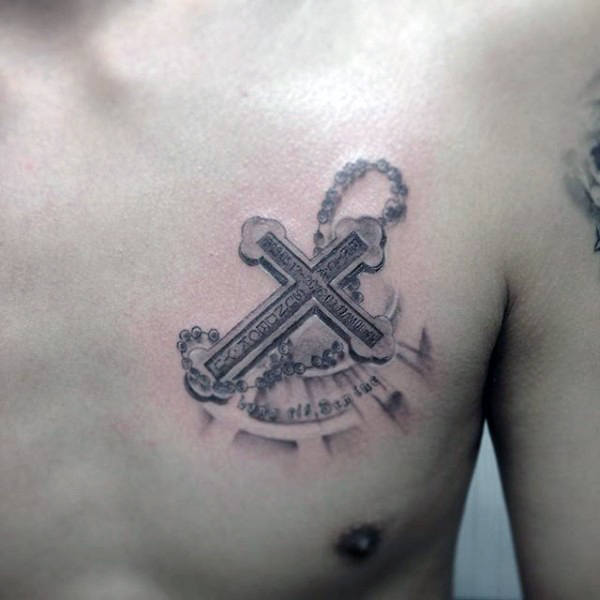 tatuaje rosario para hombre 80