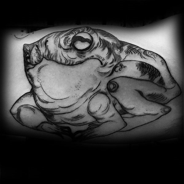 tatuaje sapo para hombre 10
