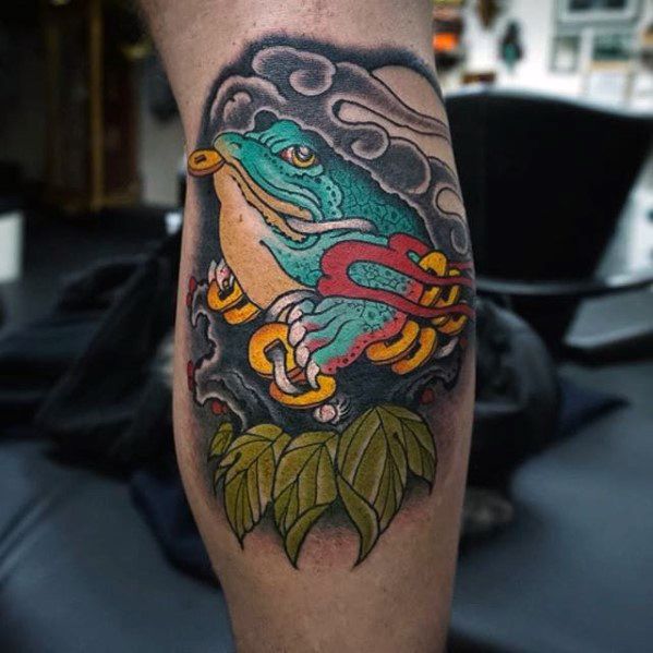tatuaje sapo para hombre 37