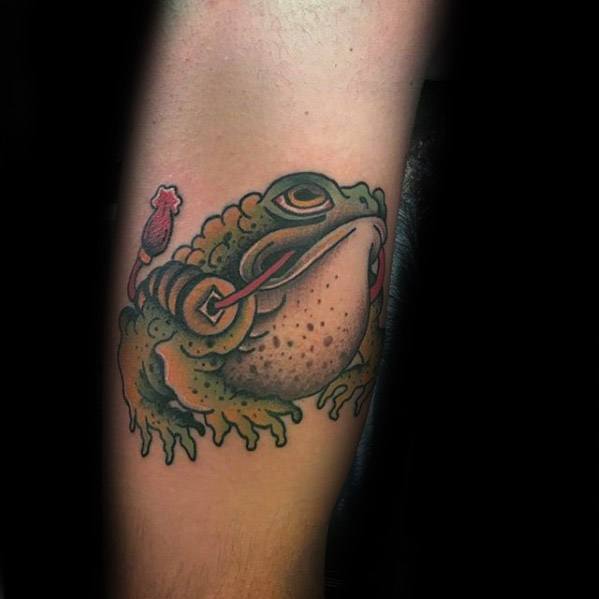 tatuaje sapo para hombre 39
