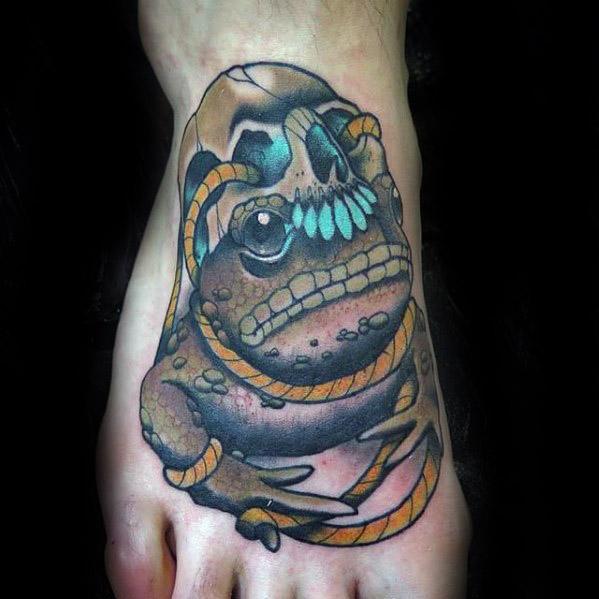 tatuaje sapo para hombre 44