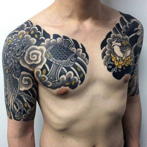 tatuaje sapo para hombre 45