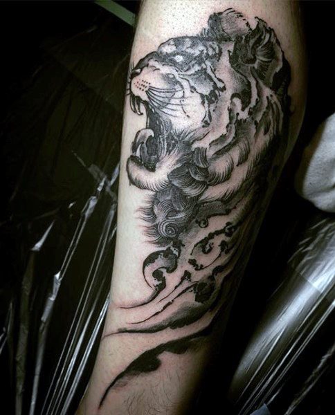 tatuaje tigre para hombre 42