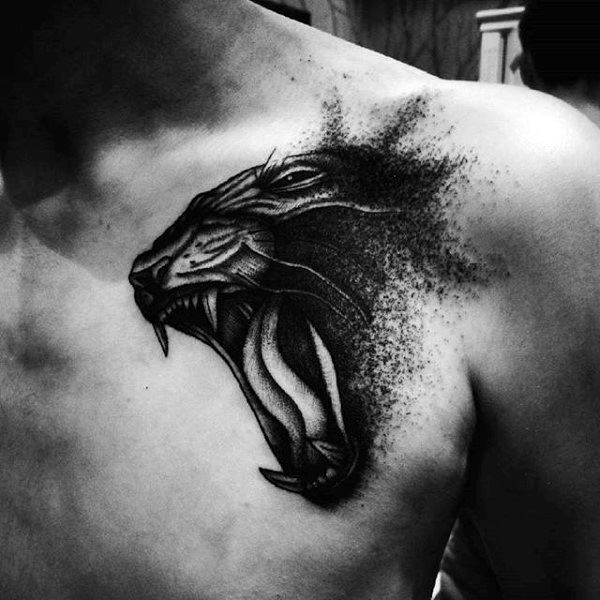 tatuaje tigre para hombre 57