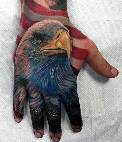 tatuaje aguila para hombre 01