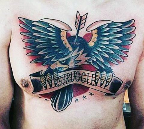 tatuaje aguila para hombre 04