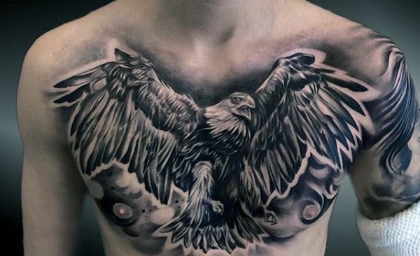 tatuaje aguila para hombre 21