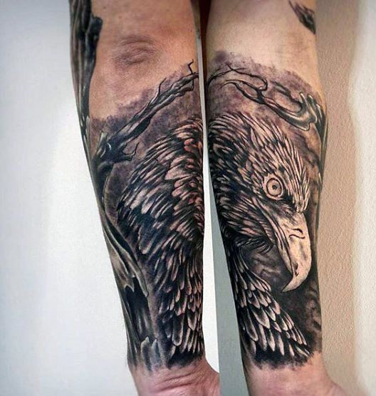 tatuaje aguila para hombre 34