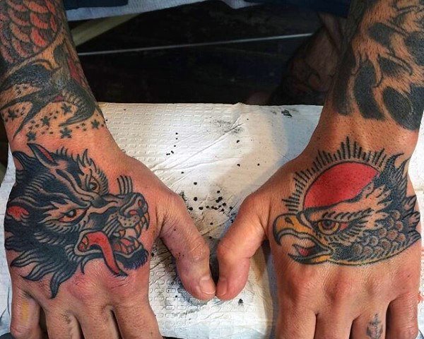tatuaje aguila para hombre 38
