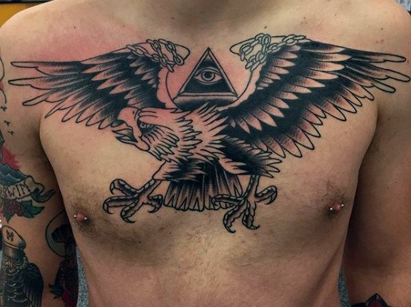 tatuaje aguila para hombre 52
