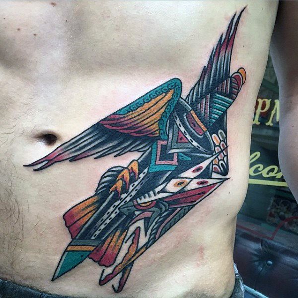 tatuaje aguila para hombre 63