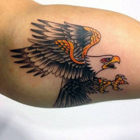 tatuaje aguila para hombre 68