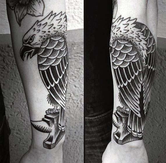 tatuaje aguila para hombre 71