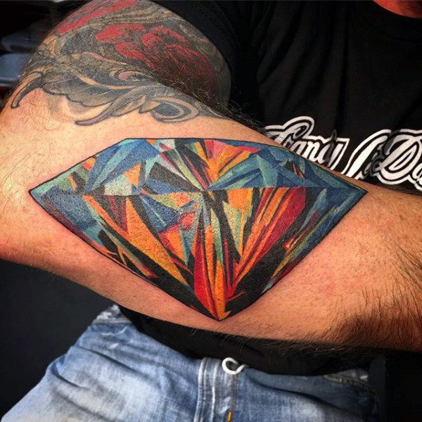 tatuaje diamante para hombre 08