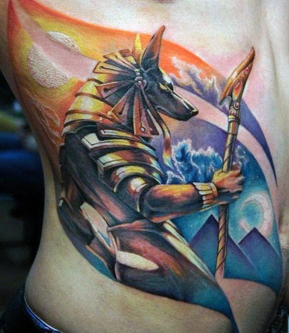 tatuaje egipcio para hombre 13