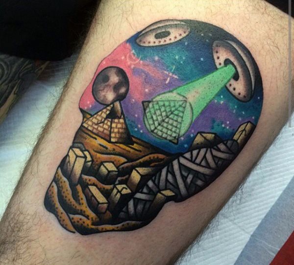 tatuaje egipcio para hombre 46