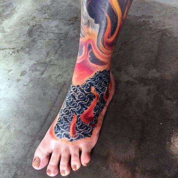 tatuaje fuego para hombre 05