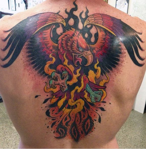 tatuaje fuego para hombre 16