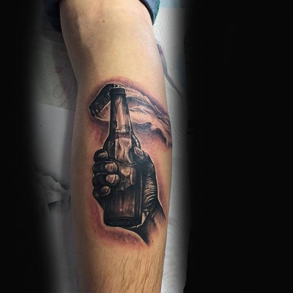 tatuaje fuego para hombre 21
