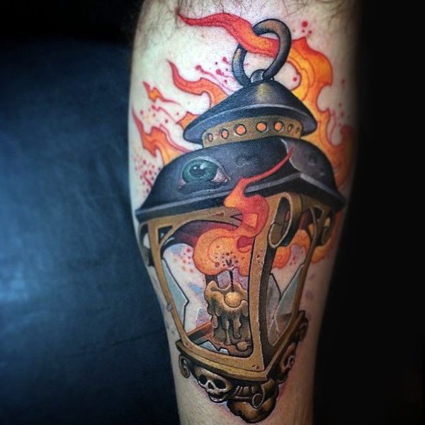 tatuaje fuego para hombre 32