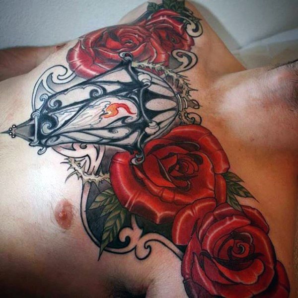 tatuaje fuego para hombre 33