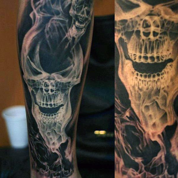 tatuaje fuego para hombre 60