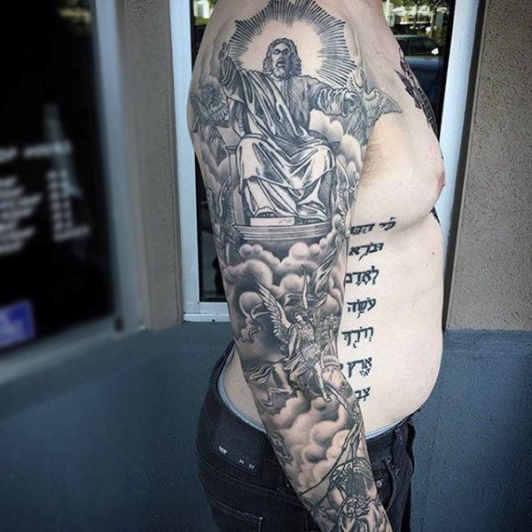 tatuaje jesus para hombre 03