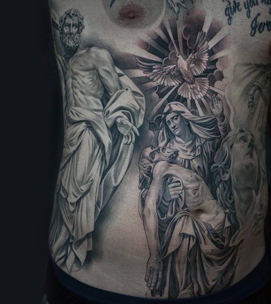 tatuaje jesus para hombre 103