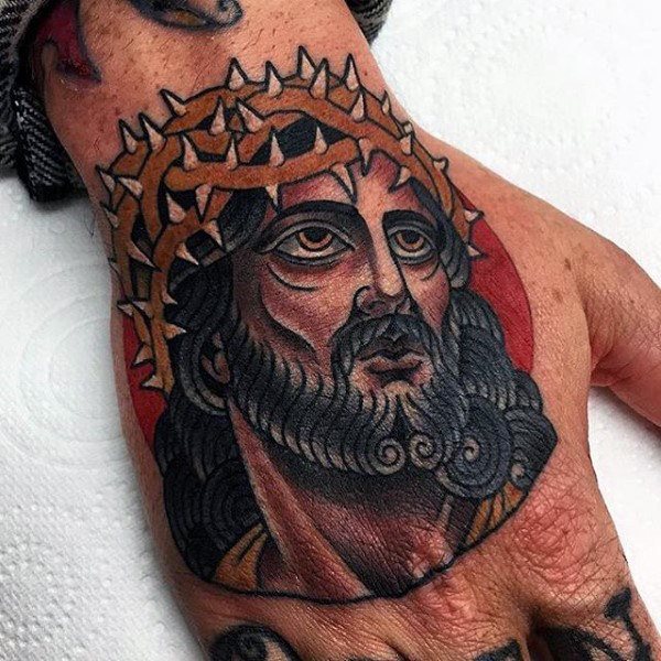 tatuaje jesus para hombre 106