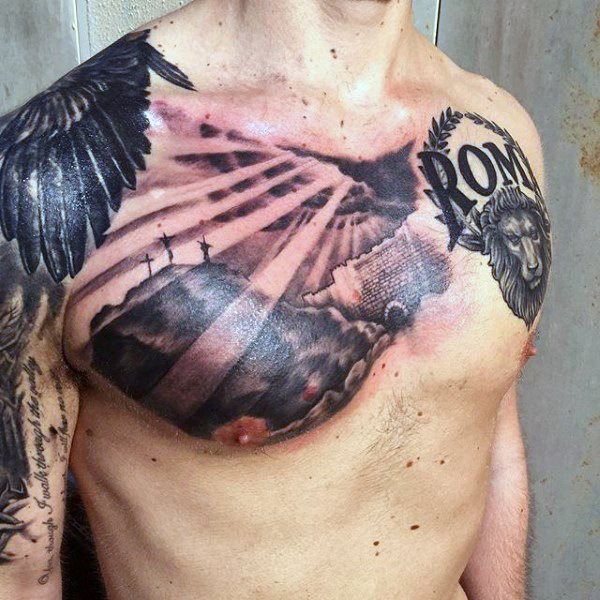 tatuaje jesus para hombre 12