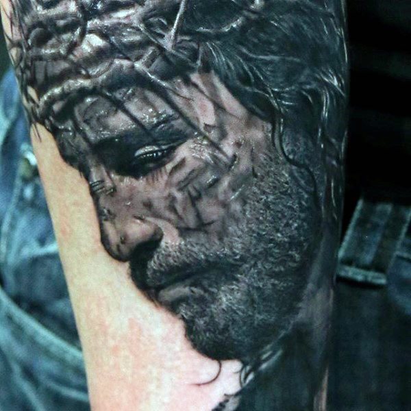 tatuaje jesus para hombre 22