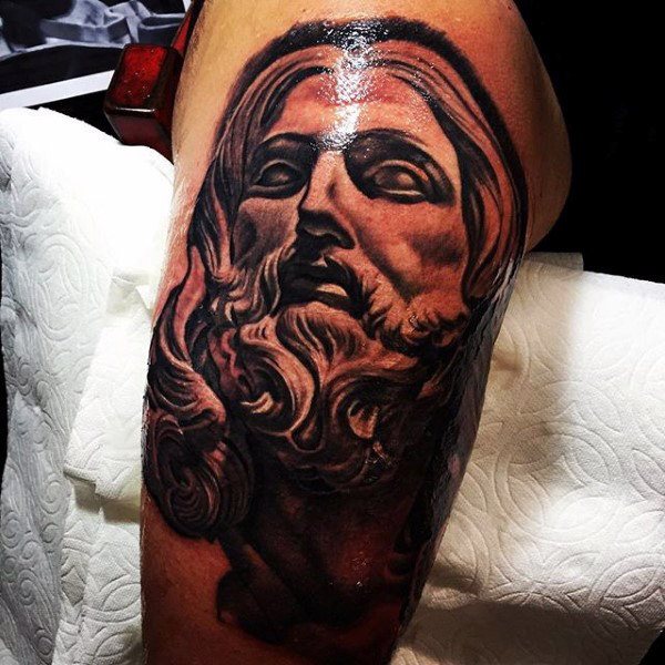 tatuaje jesus para hombre 24